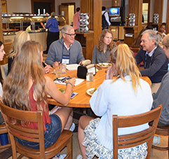 People sitting at a round table. Link to Beneficiary Designations